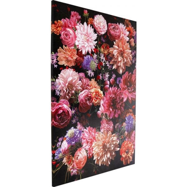 Kare Design Touched Flower Bouquet 200x140cm wanddeco 51865 - Lowik Meubelen