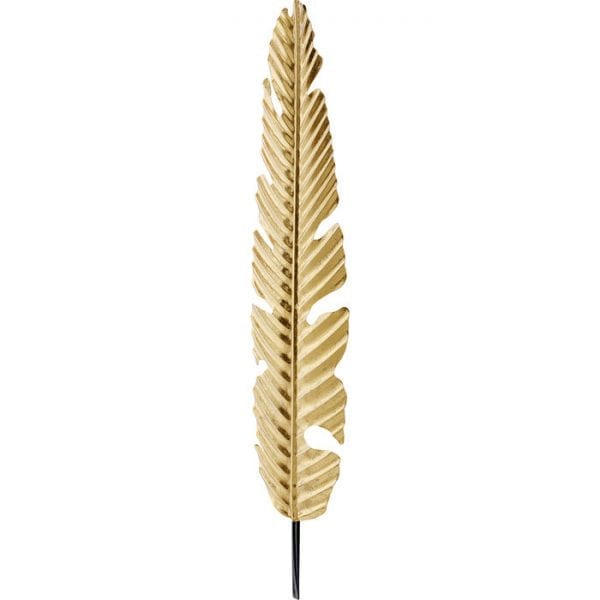 Kare Design Leaf Gold 92cm wanddecoratie 51844 - Lowik Meubelen