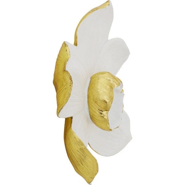 Kare Design Orchid White 44cm wanddecoratie 51932 - Lowik Meubelen