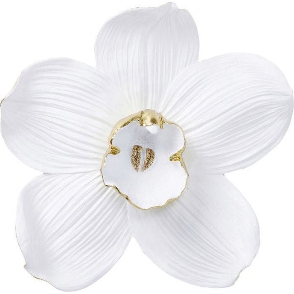 Kare Design Orchid White 54cm wanddecoratie 69163 - Lowik Meubelen