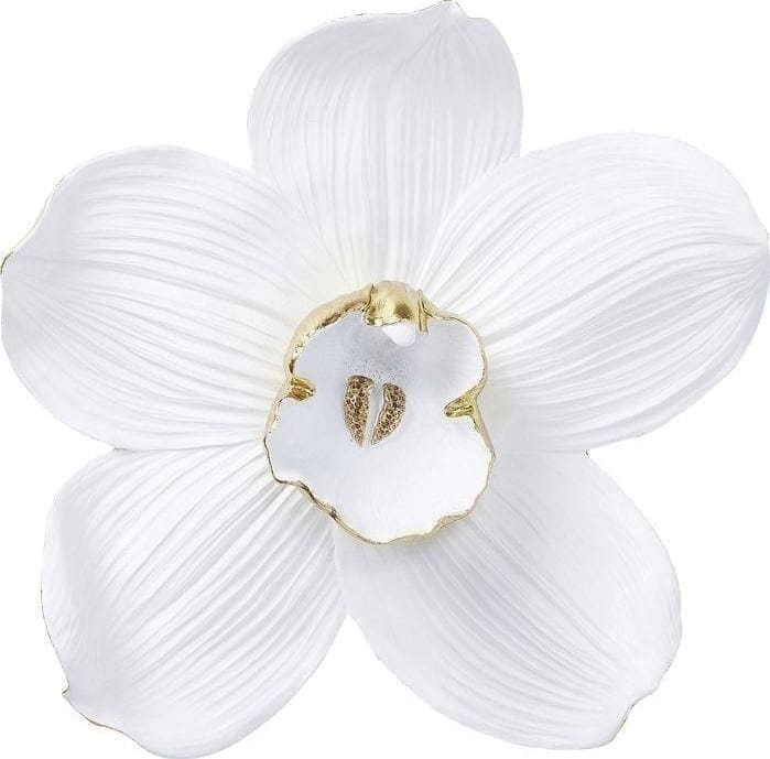 Kare Design Orchid White 54cm wanddecoratie 69163 - Lowik Meubelen