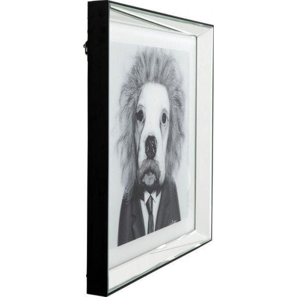 Kare Design Spiegel Smart Dog 60x60cm wanddecoratie 51876 - Lowik Meubelen