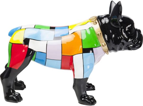 Deco Object  Bulldog Colore 61861 glasvezel Kare Design