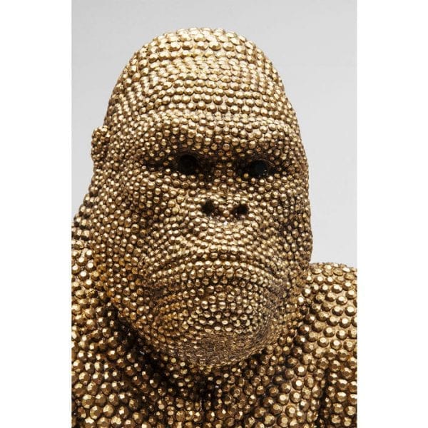Deco Object Gorilla Gold 80cm 61560 object: polyresin Kare Design