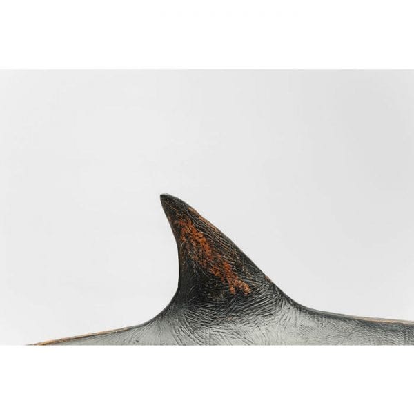 Deco Object Shark Base 30380 : staal gelakt,: polyresin, levering afgebroken Kare Design