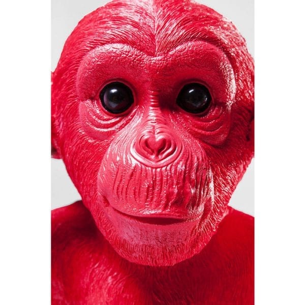 Geldkistje Monkey Kikazaru Red 60793 polyresin Kare Design