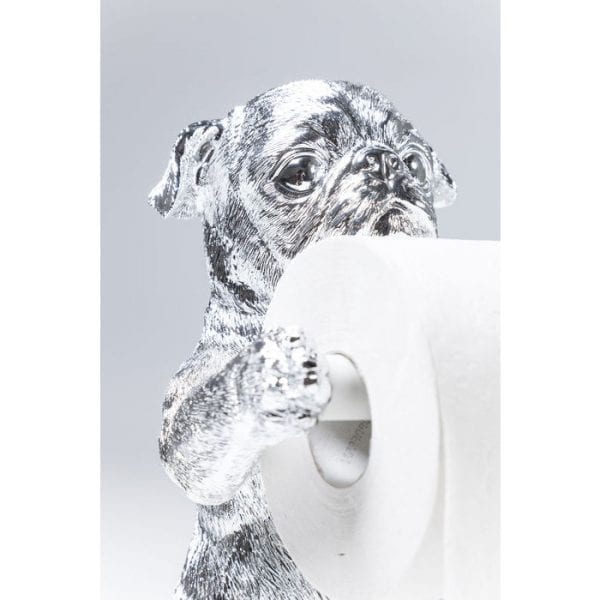 Toilet Paper Holder Mops Chrome 38562 polyresin Kare Design