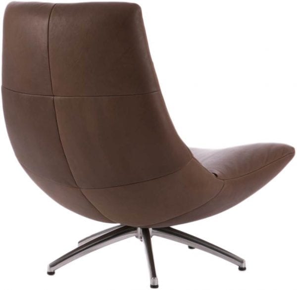 Rebound draaifauteuil, moderne fauteuil met een schitterend design