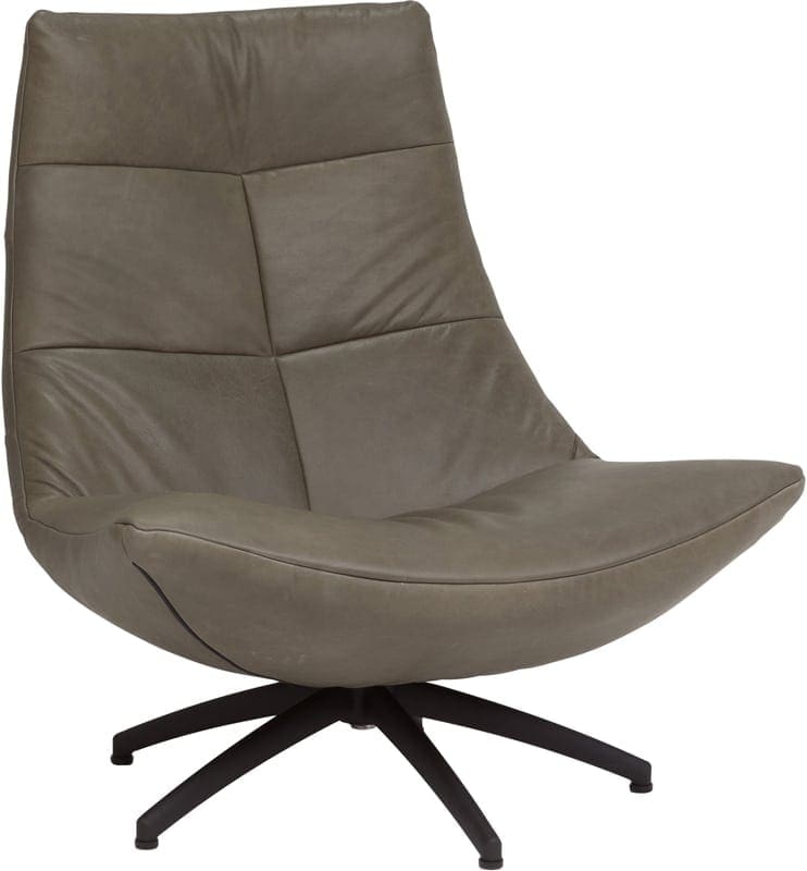Reflex fauteuil leder Vintage taupe - HE-design