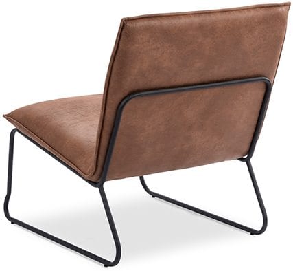 Chapman fauteuil, stoer minimalistisch retro design - stof Rawhide