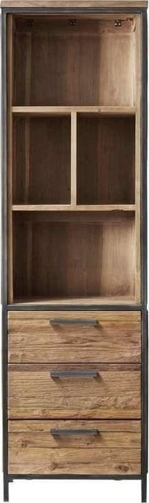 Boekenkast Romaro teak mix rough_Kasten_Pronto Wonenlowikmeubelen