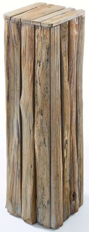 Pedestal Abrega natural wood h100_Accessoires_Pronto Wonenlowikmeubelen