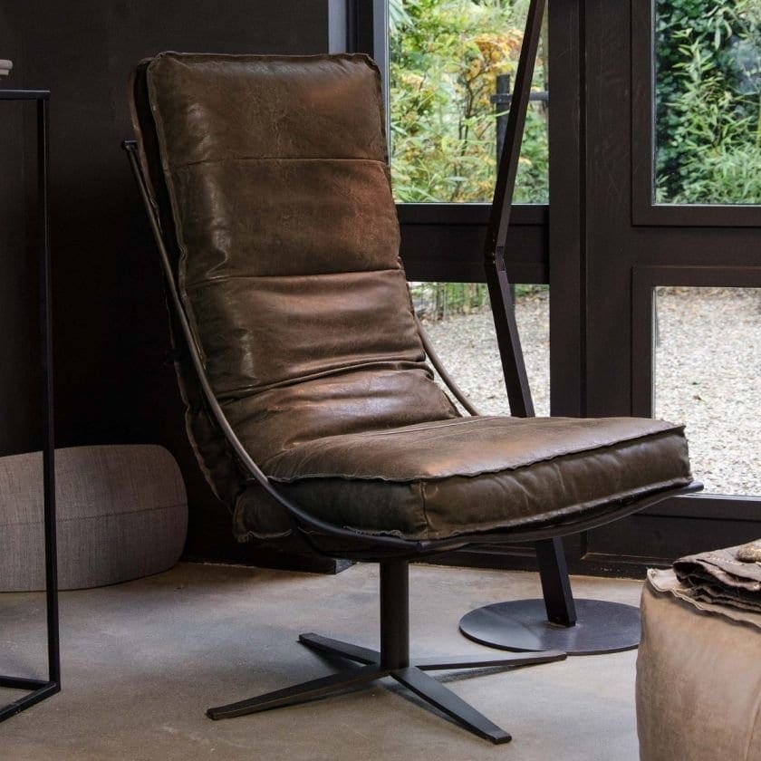 Brutus fauteuil Shabbies - tanganica - Afbeelding 2