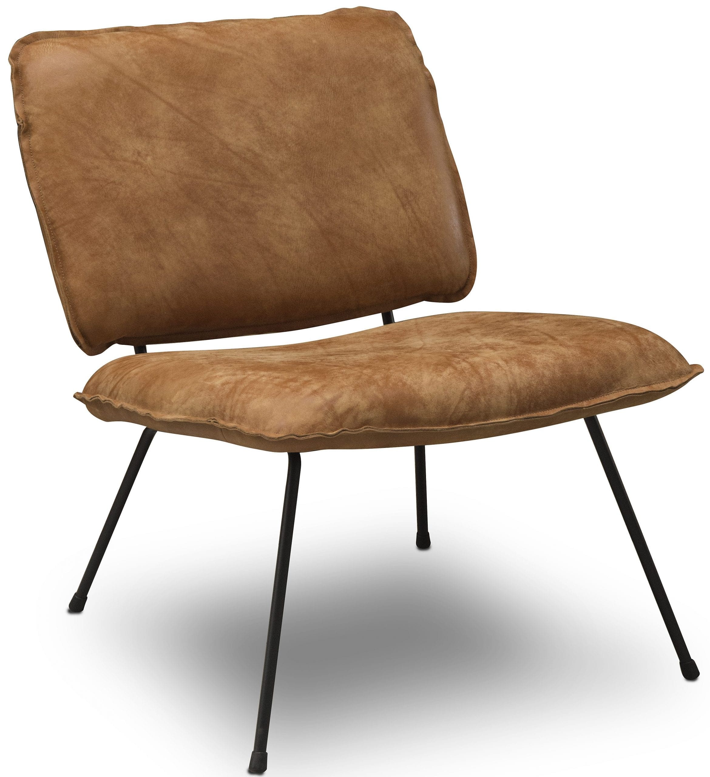 Caramba fauteuil Shabbies - cognac walnut