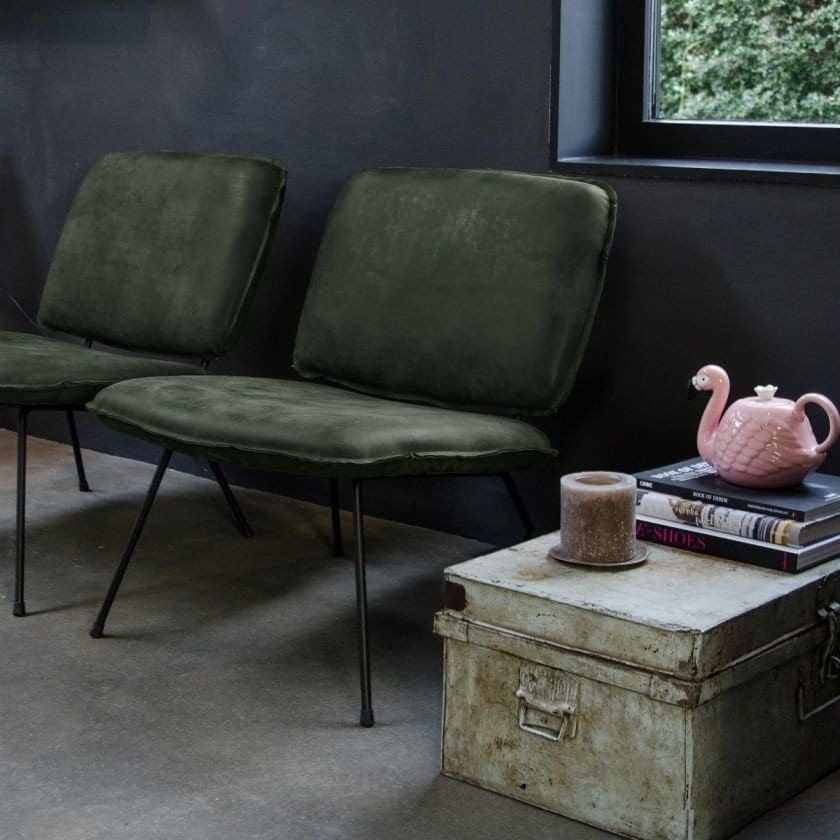 Caramba fauteuil Shabbies - olive - Afbeelding 5