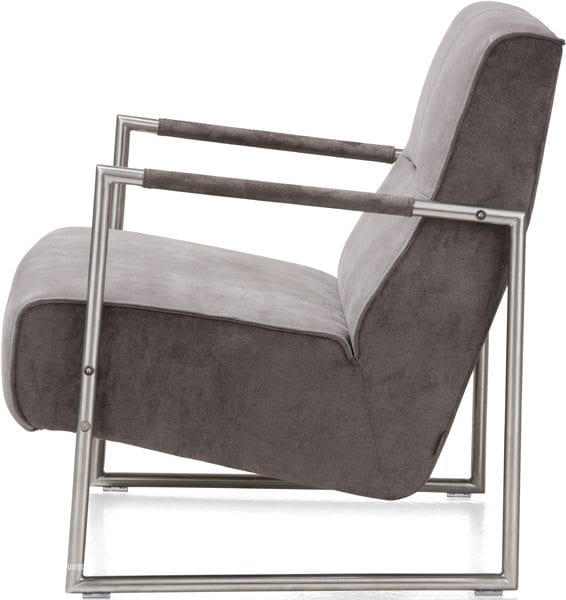Fauteuil Bueno rvs uit de Xooon design collectie, betaalbare design meubels