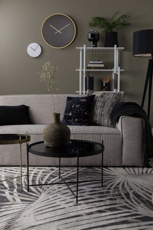 Bank Bor 2,5-Seater Latte modern design uit de Zuiver meubel collectie - 3200118