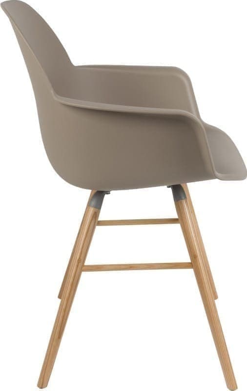 Armstoel Albert Kuip Taupe modern design uit de Zuiver meubel collectie - 1200135