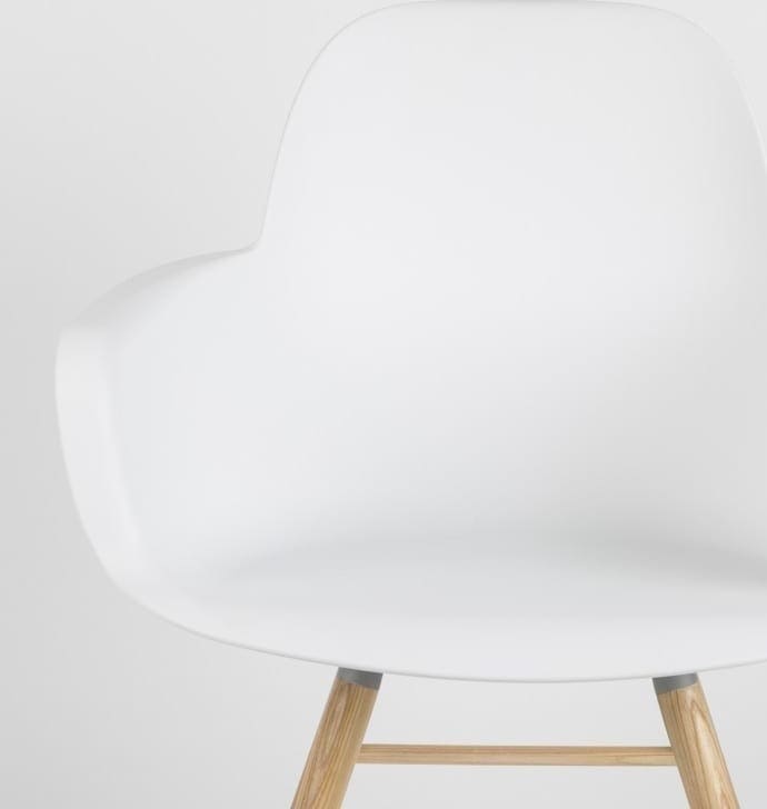 Armstoel Albert Kuip White modern design uit de Zuiver meubel collectie - 1200131