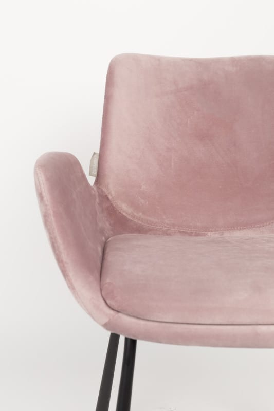 Armstoel Brit Pink modern design uit de Zuiver meubel collectie - 1200143
