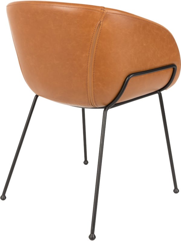 Armstoel Feston Brown modern design uit de Zuiver meubel collectie - 1200147