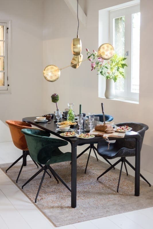 Armstoel Mia Green modern design uit de Zuiver meubel collectie - 1200148