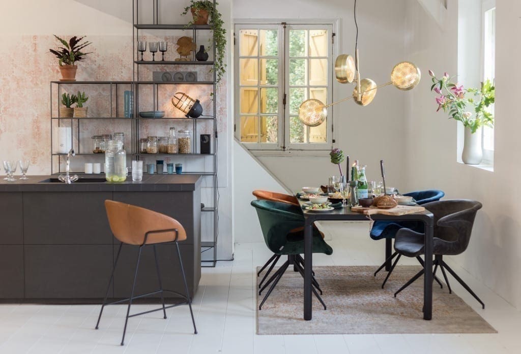 Armstoel Mia Green modern design uit de Zuiver meubel collectie - 1200148