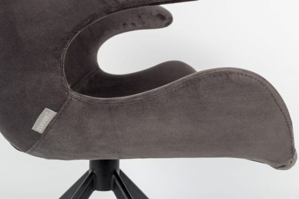 Armstoel Mia Grey modern design uit de Zuiver meubel collectie - 1200150