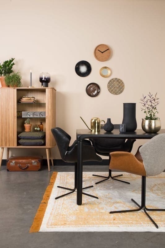 Armstoel Nikki All Brown modern design uit de Zuiver meubel collectie - 1200140