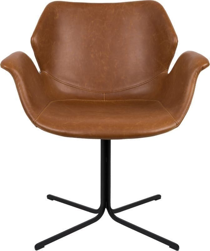 Armstoel Nikki Fab Black modern design uit de Zuiver meubel collectie - 1200138