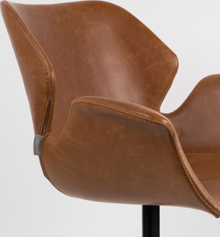 Armstoel Nikki Fab Black modern design uit de Zuiver meubel collectie - 1200138