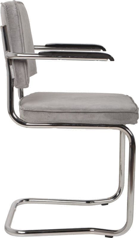 Armstoel Ridge Kink Rib Cool Grey 32A modern design uit de Zuiver meubel collectie - 1200063