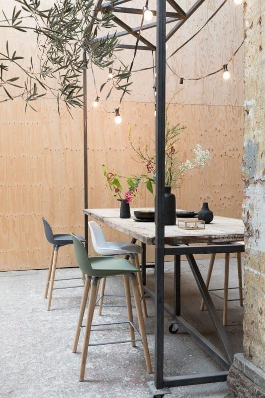 Barstoel Albert Kuip Green modern design uit de Zuiver meubel collectie - 1500056