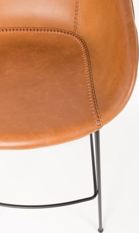 Barstoel Feston Brown modern design uit de Zuiver meubel collectie - 1500048