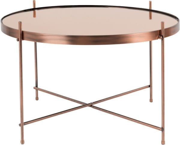 Bijzettafel Cupid Large Copper modern design uit de Zuiver meubel collectie - 2300049