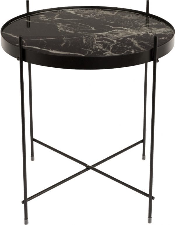 Bijzettafel Cupid Marble Black modern design uit de Zuiver meubel collectie - 2300080