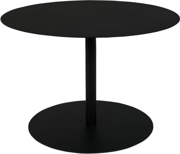 Bijzettafel Snow Black Round M modern design uit de Zuiver meubel collectie - 2300150