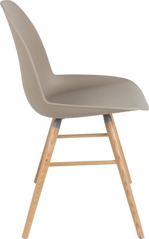 Eetkamerstoel Albert Kuip Taupe modern design uit de Zuiver meubel collectie - 1100296