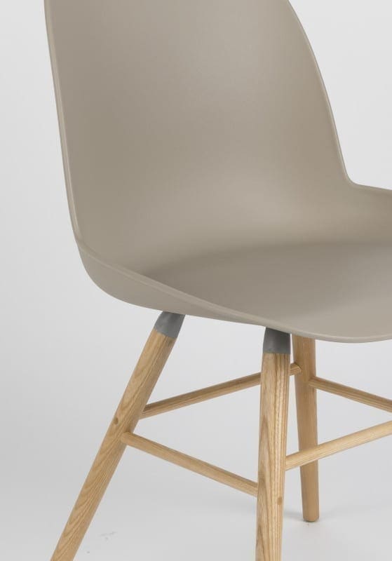 Eetkamerstoel Albert Kuip Taupe modern design uit de Zuiver meubel collectie - 1100296
