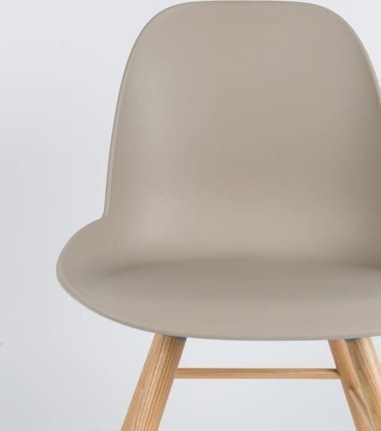 Eetkamerstoel Albert Kuip Taupe modern design uit de Zuiver meubel collectie - 1100296