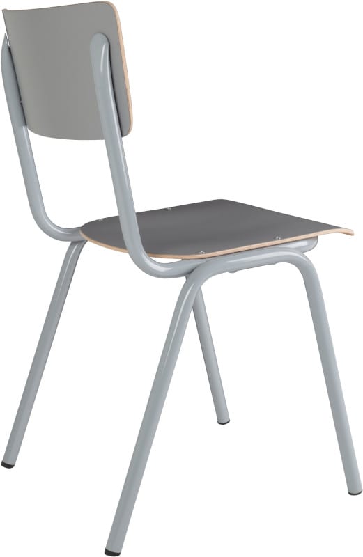Eetkamerstoel Back To School Hpl Grey modern design uit de Zuiver meubel collectie - 1100286