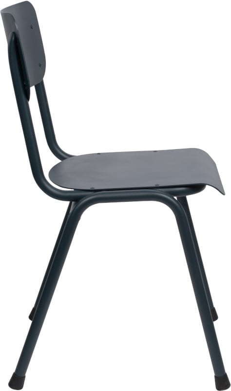 Eetkamerstoel Back To School Outdoor Grey Blue modern design uit de Zuiver meubel collectie - 1100385