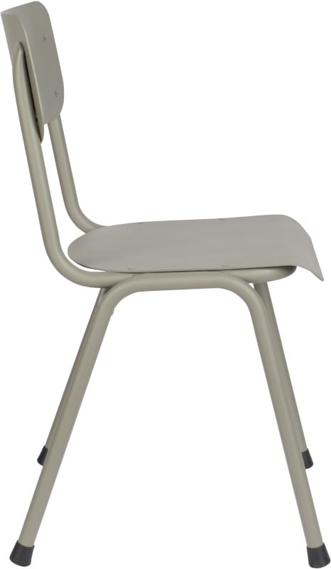 Eetkamerstoel Back To School Outdoor Moss Grey modern design uit de Zuiver meubel collectie - 1100386
