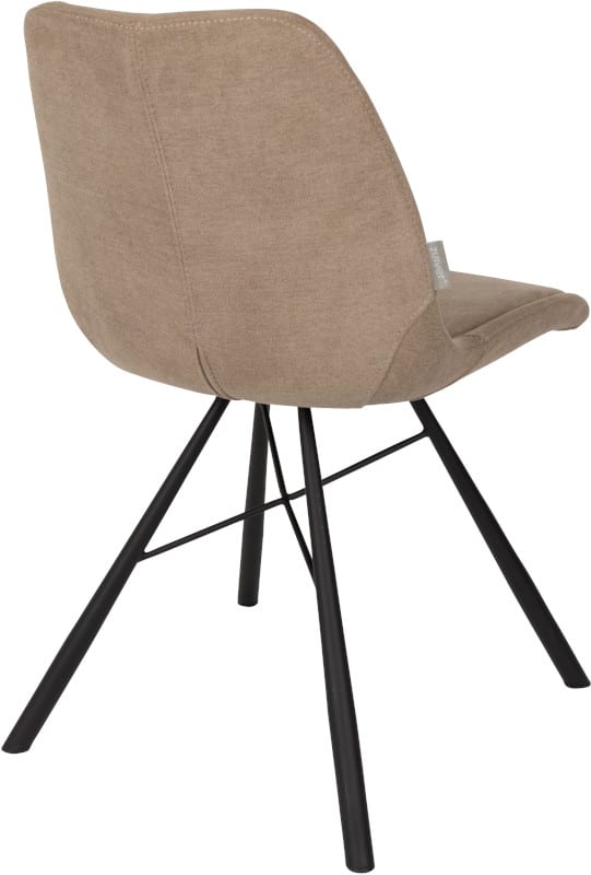 Eetkamerstoel Brent Sand modern design uit de Zuiver meubel collectie - 1100299