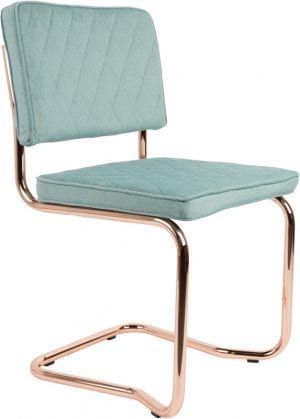 Eetkamerstoel Diamond Kink Minty Green modern design uit de Zuiver meubel collectie - 1100275
