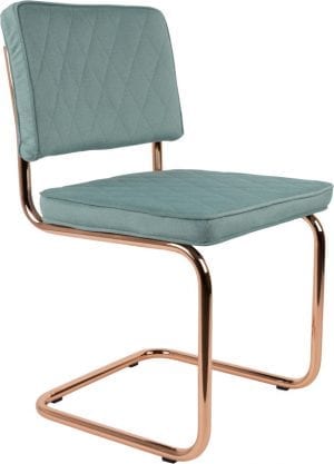 Eetkamerstoel Diamond Minty Green modern design uit de Zuiver meubel collectie - 1100271
