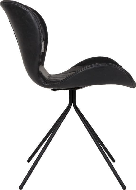 Eetkamerstoel Omg Ll Black modern design uit de Zuiver meubel collectie - 1100257