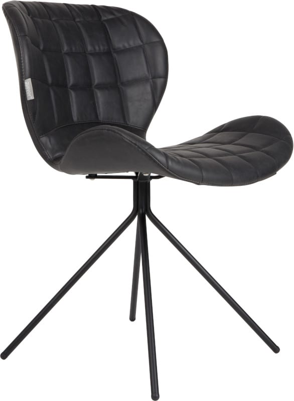Eetkamerstoel Omg Ll Black modern design uit de Zuiver meubel collectie - 1100257