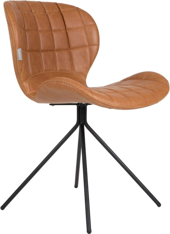 Eetkamerstoel Omg Ll Brown modern design uit de Zuiver meubel collectie - 1100253