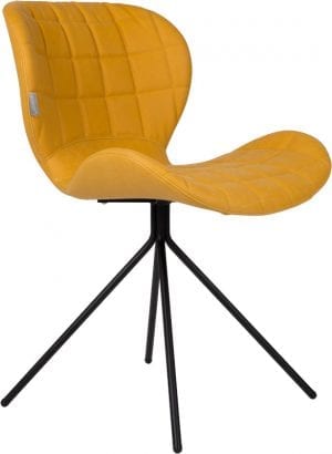 Eetkamerstoel Omg Ll Yellow modern design uit de Zuiver meubel collectie - 1100251